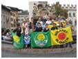 i candidati in piazza Duomo a Trento